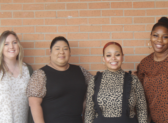 Smiling team members at Oklahoma City orthodontic office